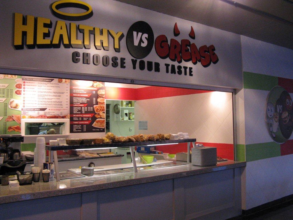 Healthy vs. Grease